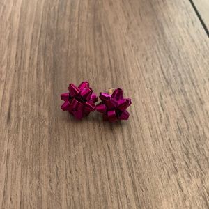 Kate spade bow earrings